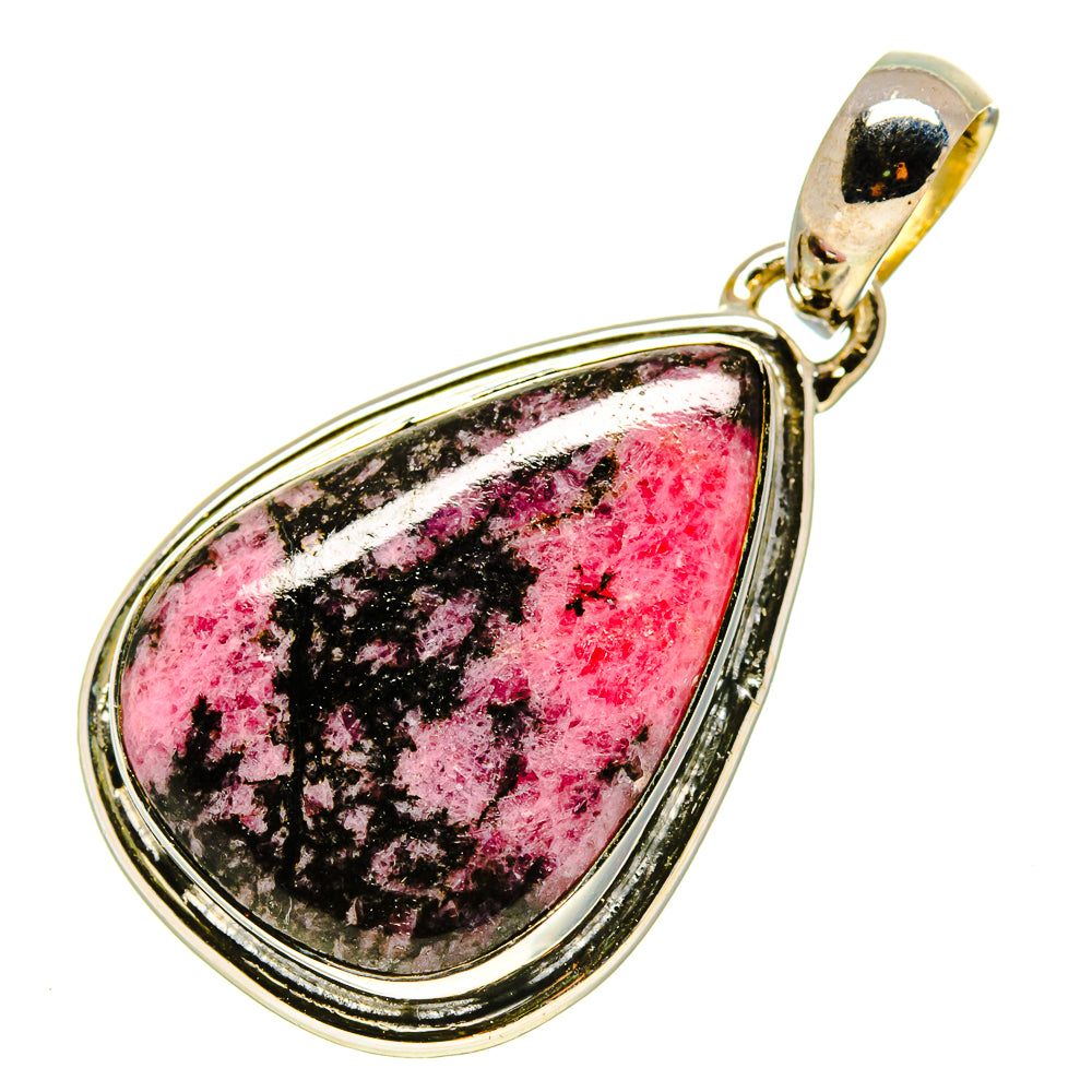 Rhodonite Pendants handcrafted by Ana Silver Co - PD756242