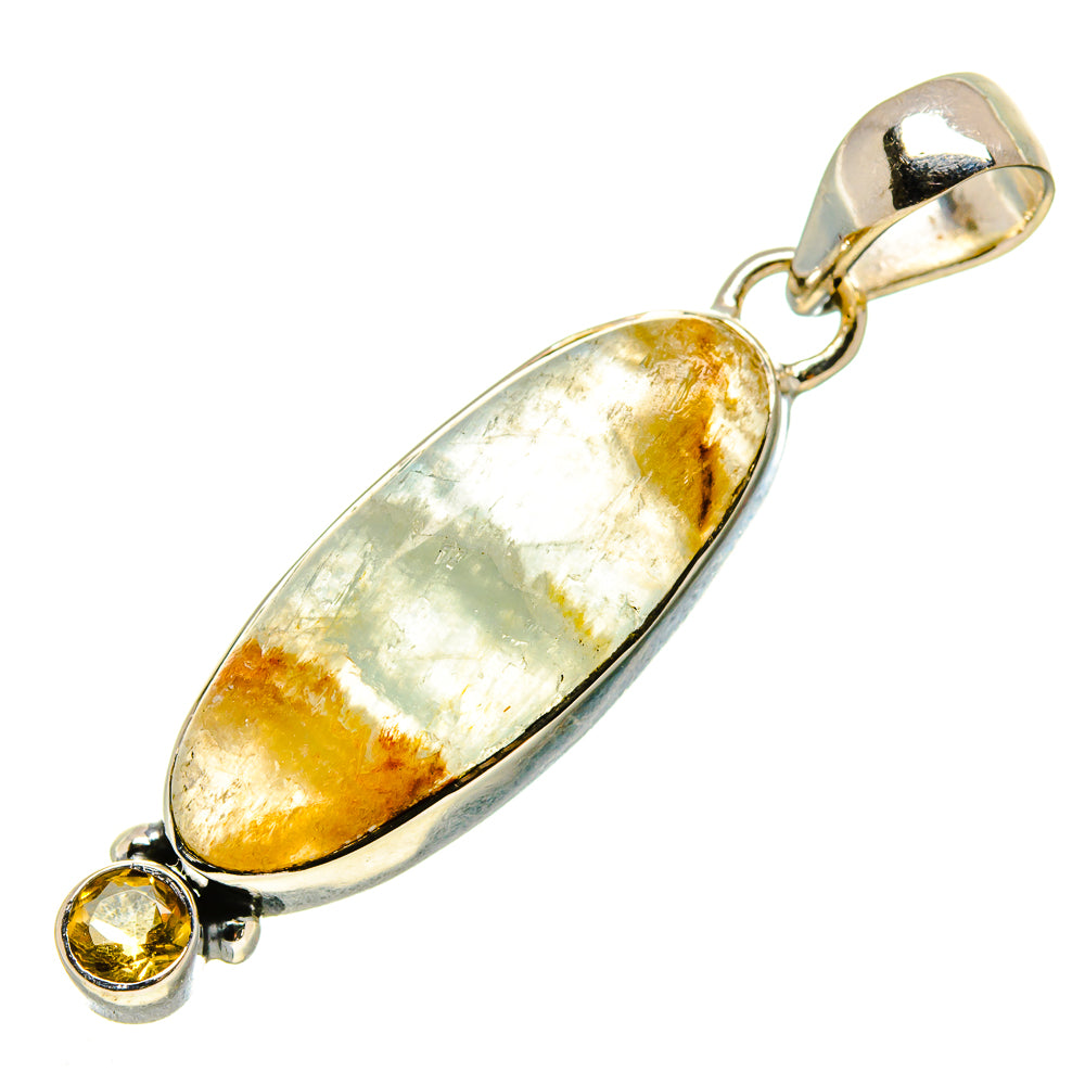 Aquamarine Pendants handcrafted by Ana Silver Co - PD756244