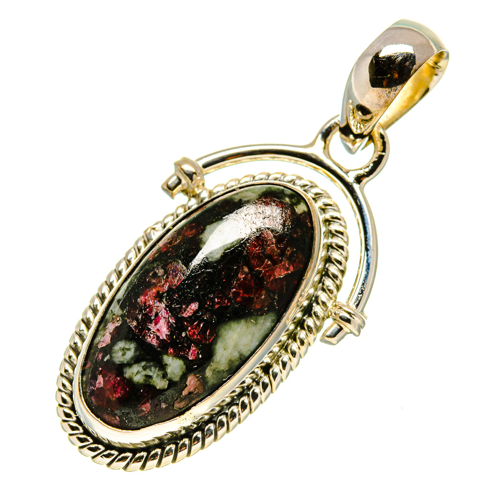 Russian Eudialyte Pendants handcrafted by Ana Silver Co - PD756272
