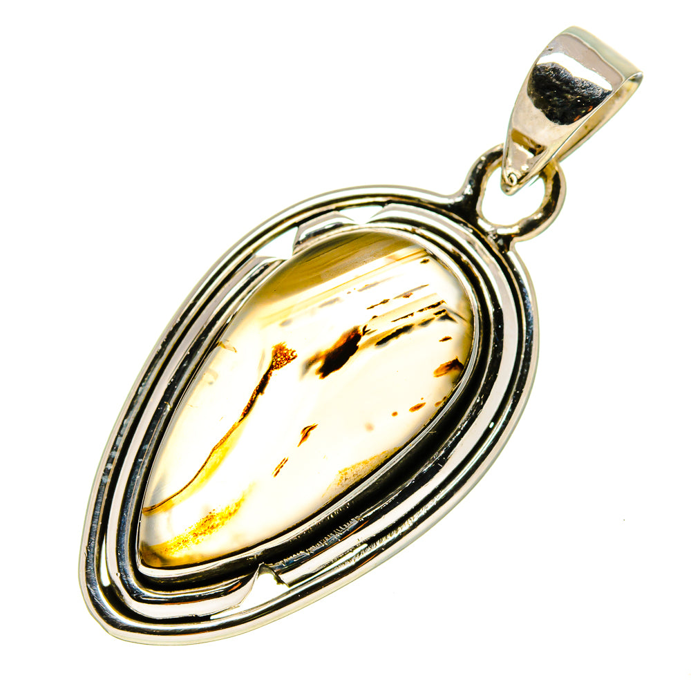 Montana Agate Pendants handcrafted by Ana Silver Co - PD756273
