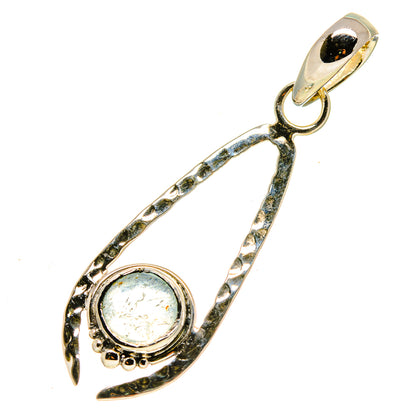Aquamarine Pendants handcrafted by Ana Silver Co - PD756282