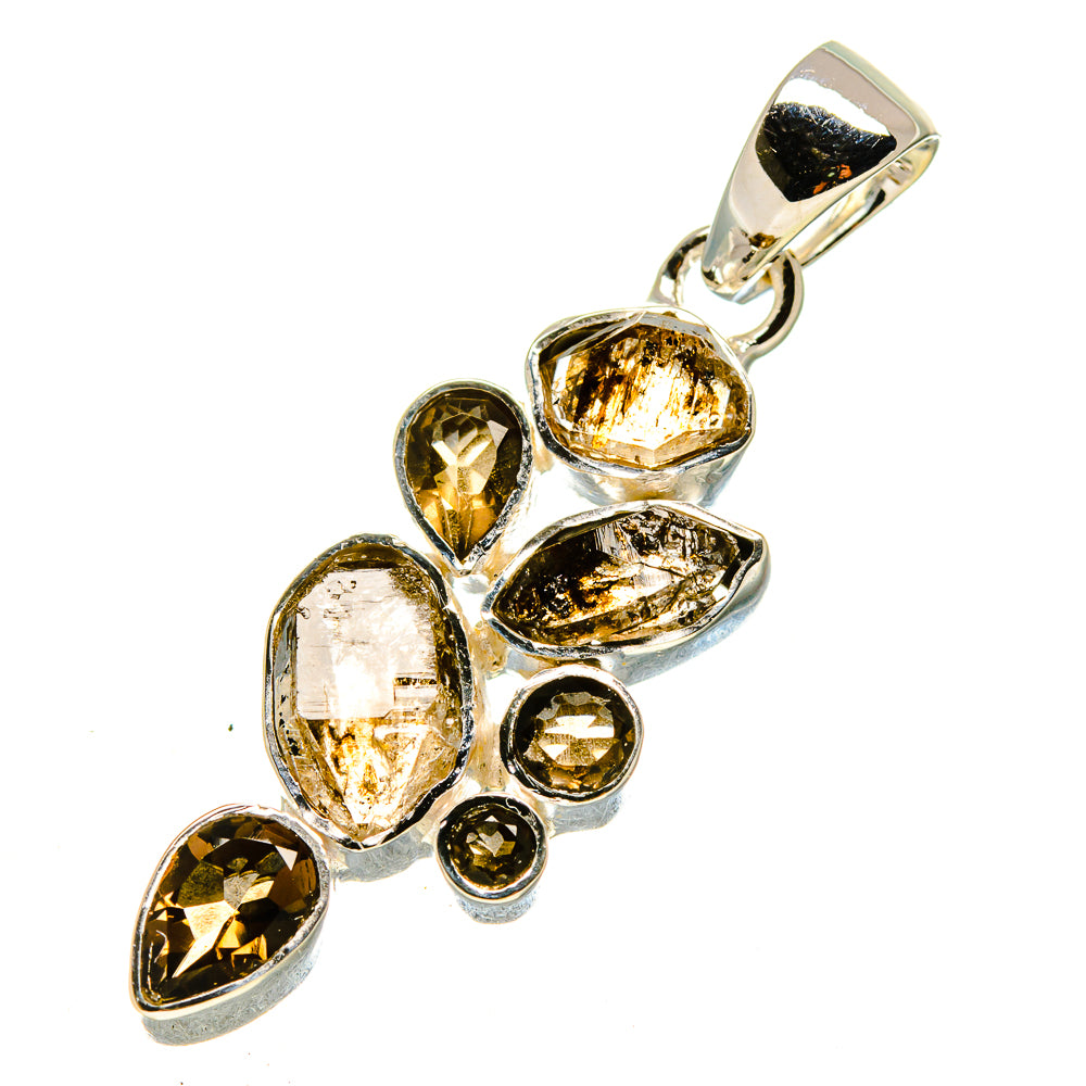 Herkimer Diamond Pendants handcrafted by Ana Silver Co - PD756295