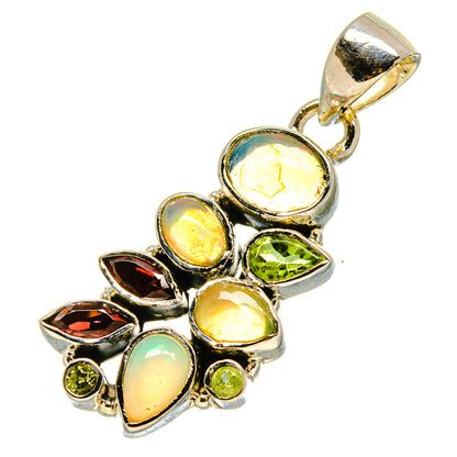 Ethiopian Opal Pendants handcrafted by Ana Silver Co - PD756296