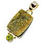 Spectro Pyrite Druzy Pendants handcrafted by Ana Silver Co - PD756303