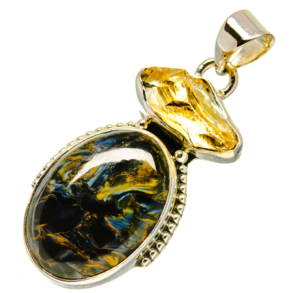 Pietersite Pendants handcrafted by Ana Silver Co - PD756309