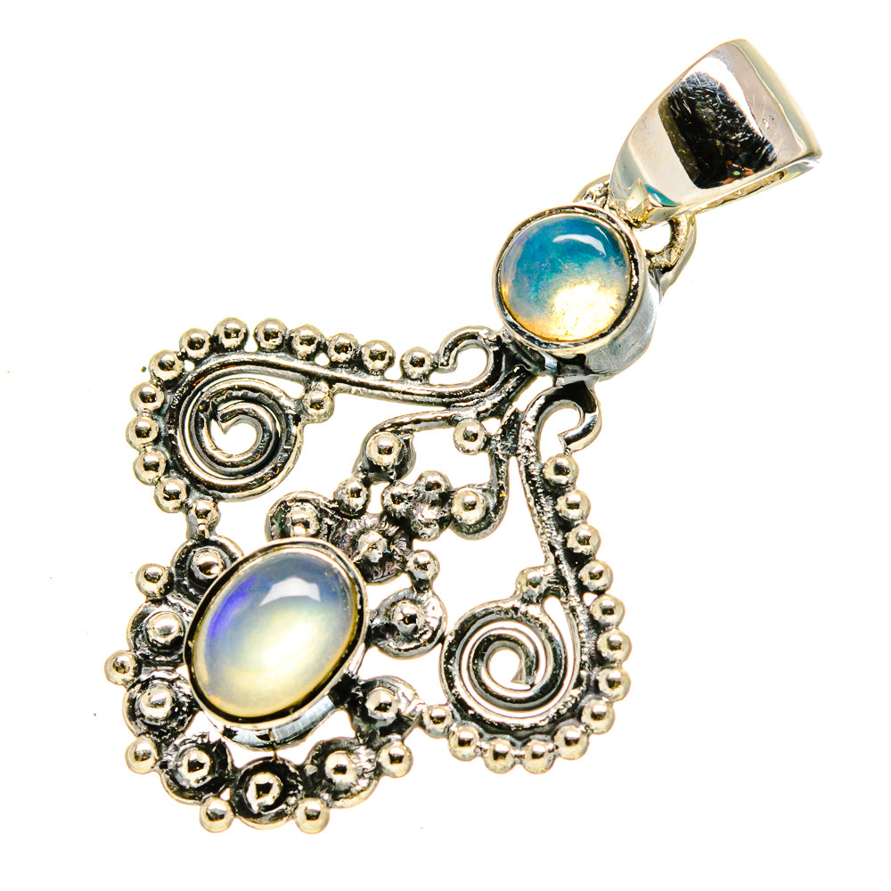 Ethiopian Opal Pendants handcrafted by Ana Silver Co - PD756315