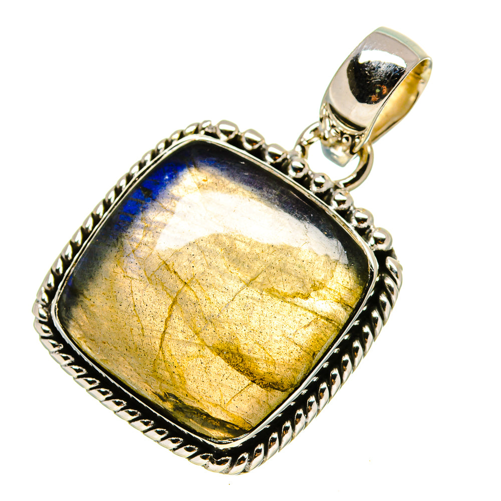 Labradorite Pendants handcrafted by Ana Silver Co - PD756327