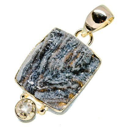 Desert Druzy Pendants handcrafted by Ana Silver Co - PD756328