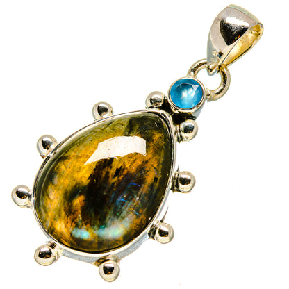 Labradorite Pendants handcrafted by Ana Silver Co - PD756330