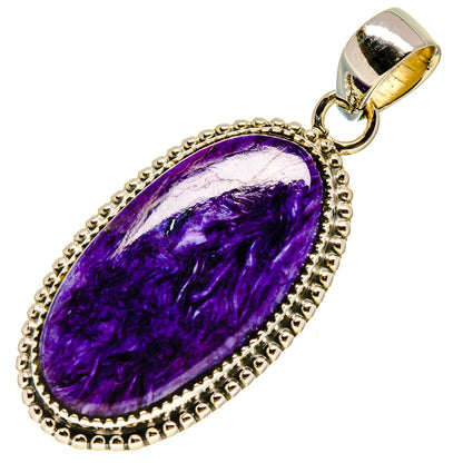 Charoite Pendants handcrafted by Ana Silver Co - PD756347