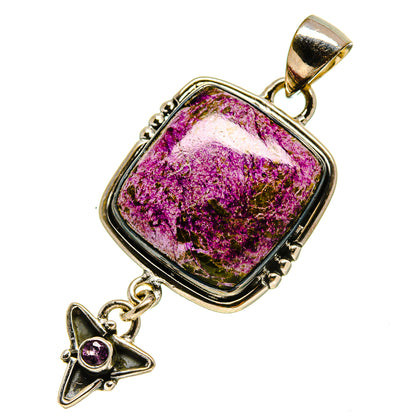 Stichtite Pendants handcrafted by Ana Silver Co - PD756349