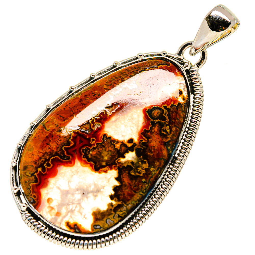 Moroccan Agate Pendants handcrafted by Ana Silver Co - PD756359