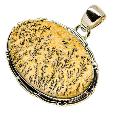 Germany Psilomelane Dendrite Pendants handcrafted by Ana Silver Co - PD756366