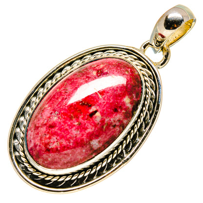 Thulite Pendants handcrafted by Ana Silver Co - PD756375