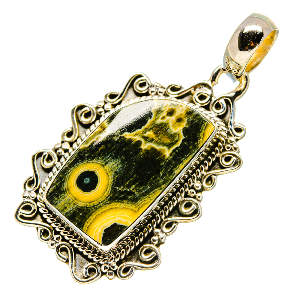 Ocean Jasper Pendants handcrafted by Ana Silver Co - PD756386