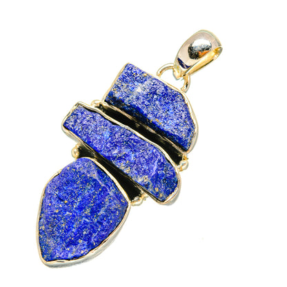 Lapis Lazuli Pendants handcrafted by Ana Silver Co - PD7563