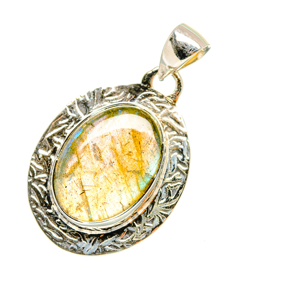 Labradorite Pendants handcrafted by Ana Silver Co - PD7564