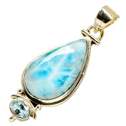 Larimar Pendants handcrafted by Ana Silver Co - PD756400