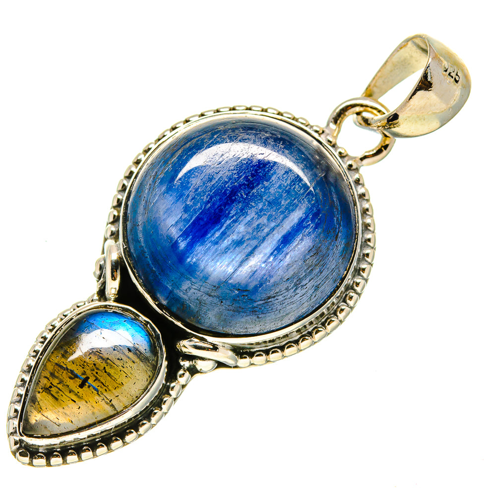 Kyanite Pendants handcrafted by Ana Silver Co - PD756402