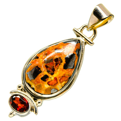 Bauxite Pendants handcrafted by Ana Silver Co - PD756408