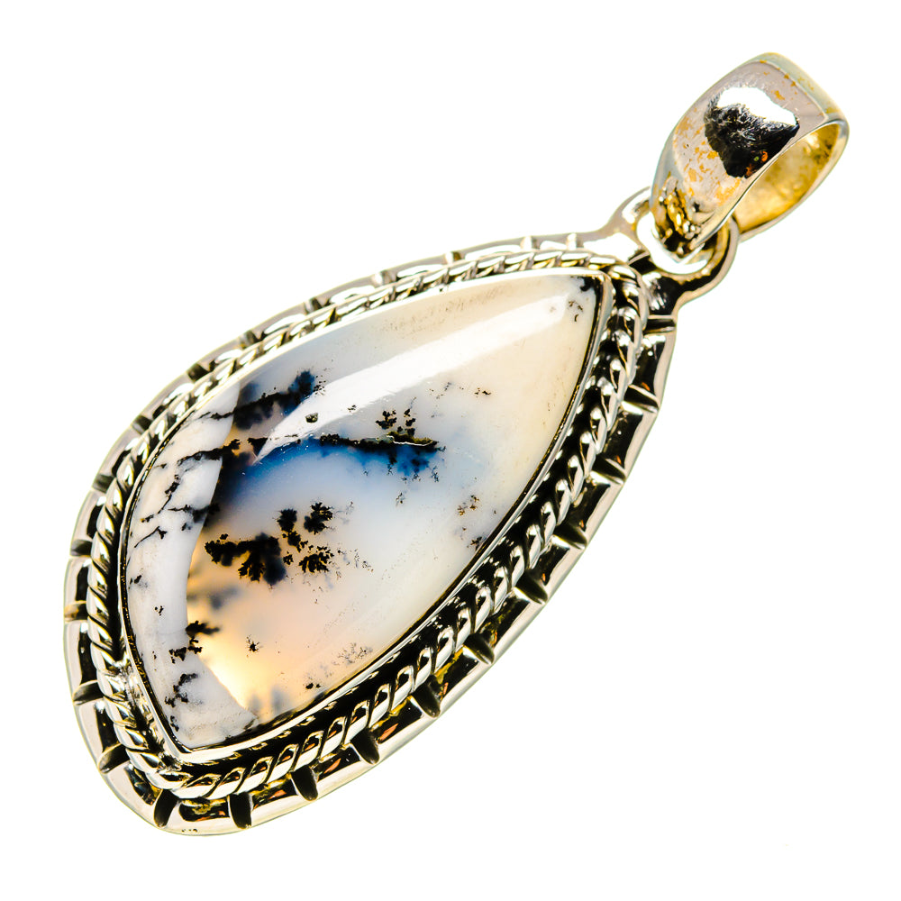 Dendritic Opal Pendants handcrafted by Ana Silver Co - PD756419