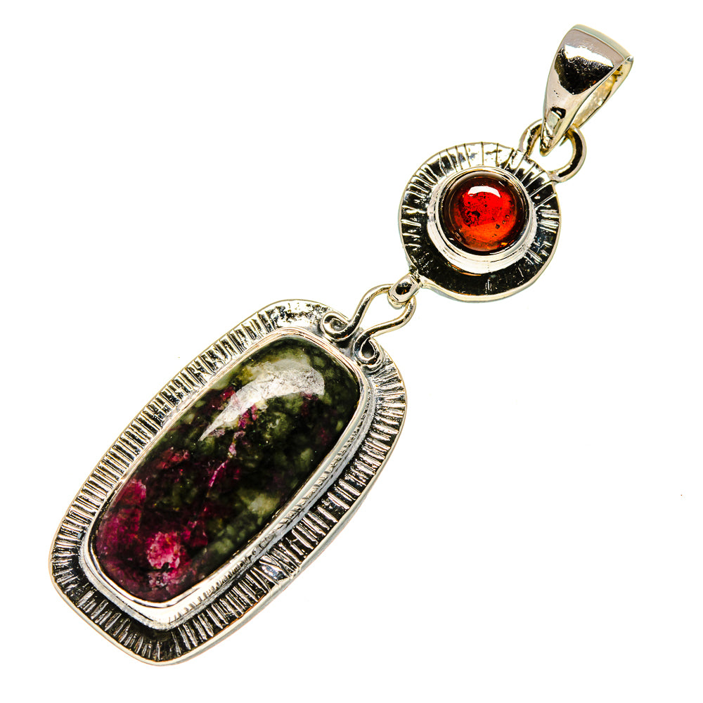 Russian Eudialyte Pendants handcrafted by Ana Silver Co - PD756436