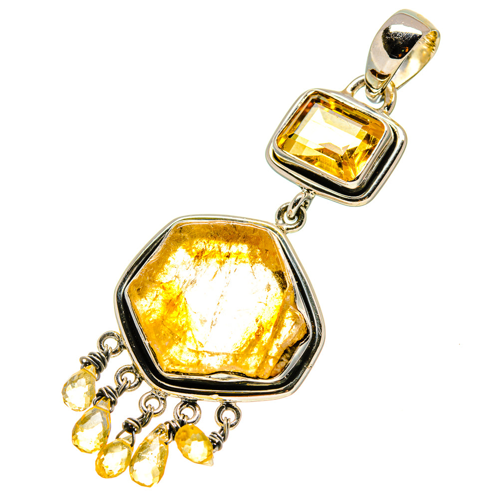 Citrine Pendants handcrafted by Ana Silver Co - PD756437