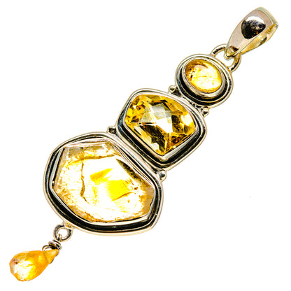 Citrine Pendants handcrafted by Ana Silver Co - PD756438
