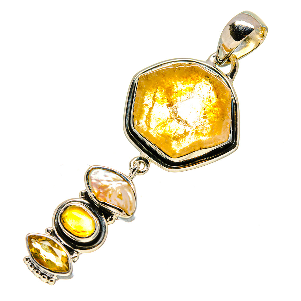 Citrine Pendants handcrafted by Ana Silver Co - PD756442
