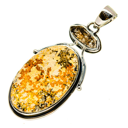 Germany Psilomelane Dendrite Pendants handcrafted by Ana Silver Co - PD756448