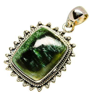 Seraphinite Pendants handcrafted by Ana Silver Co - PD756467