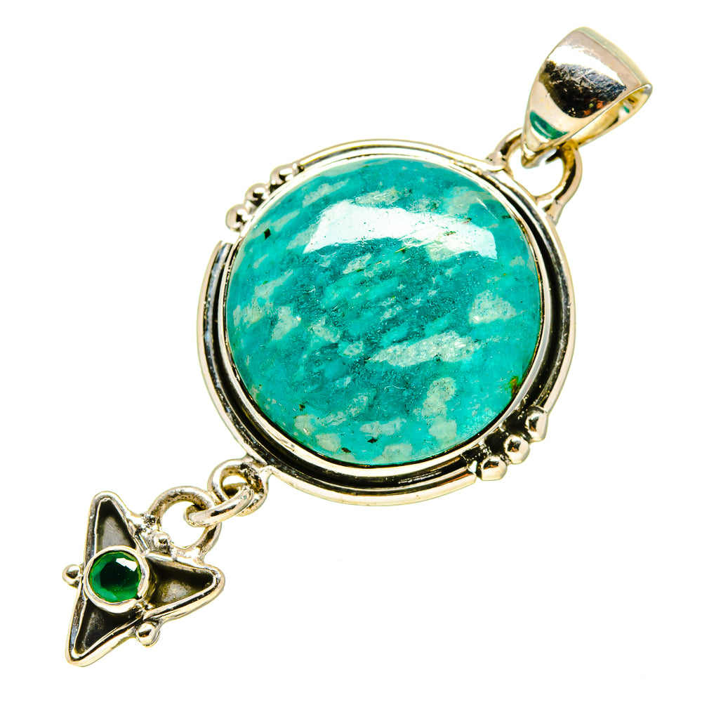 Amazonite Pendants handcrafted by Ana Silver Co - PD756472