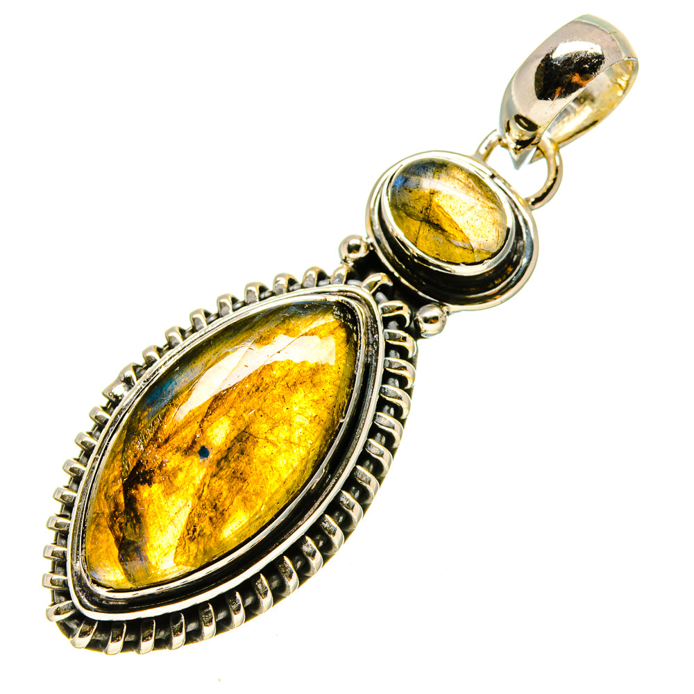 Labradorite Pendants handcrafted by Ana Silver Co - PD756487