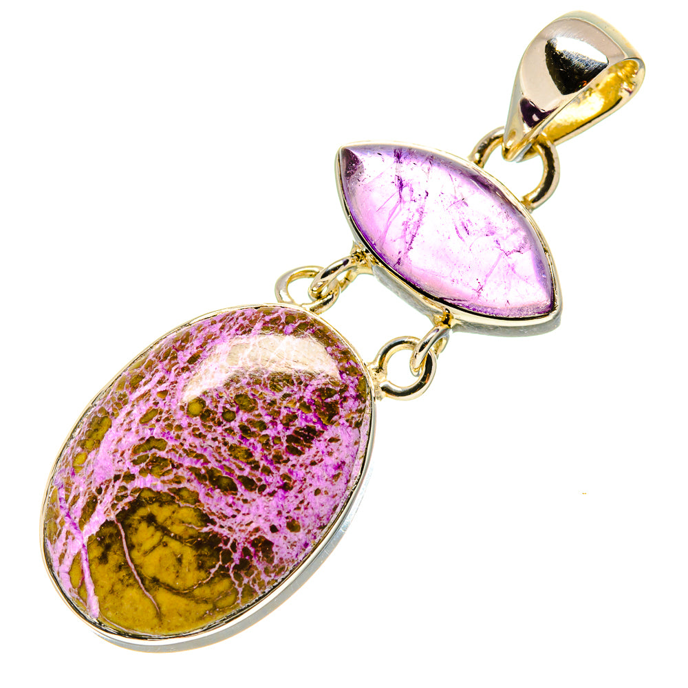 Stichtite Pendants handcrafted by Ana Silver Co - PD756493