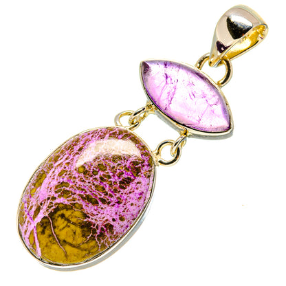 Stichtite Pendants handcrafted by Ana Silver Co - PD756493