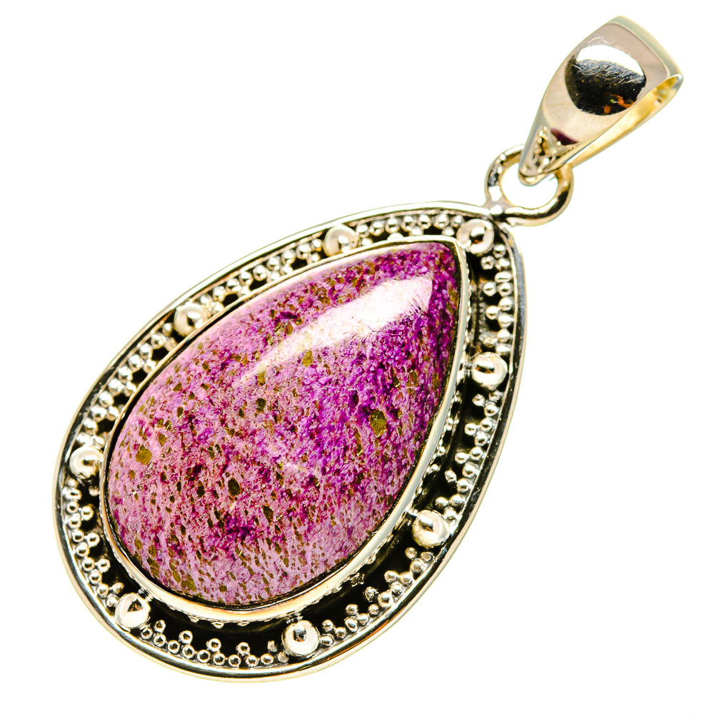 Stichtite Pendants handcrafted by Ana Silver Co - PD756503