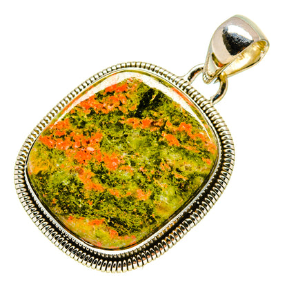 Unakite Pendants handcrafted by Ana Silver Co - PD756505