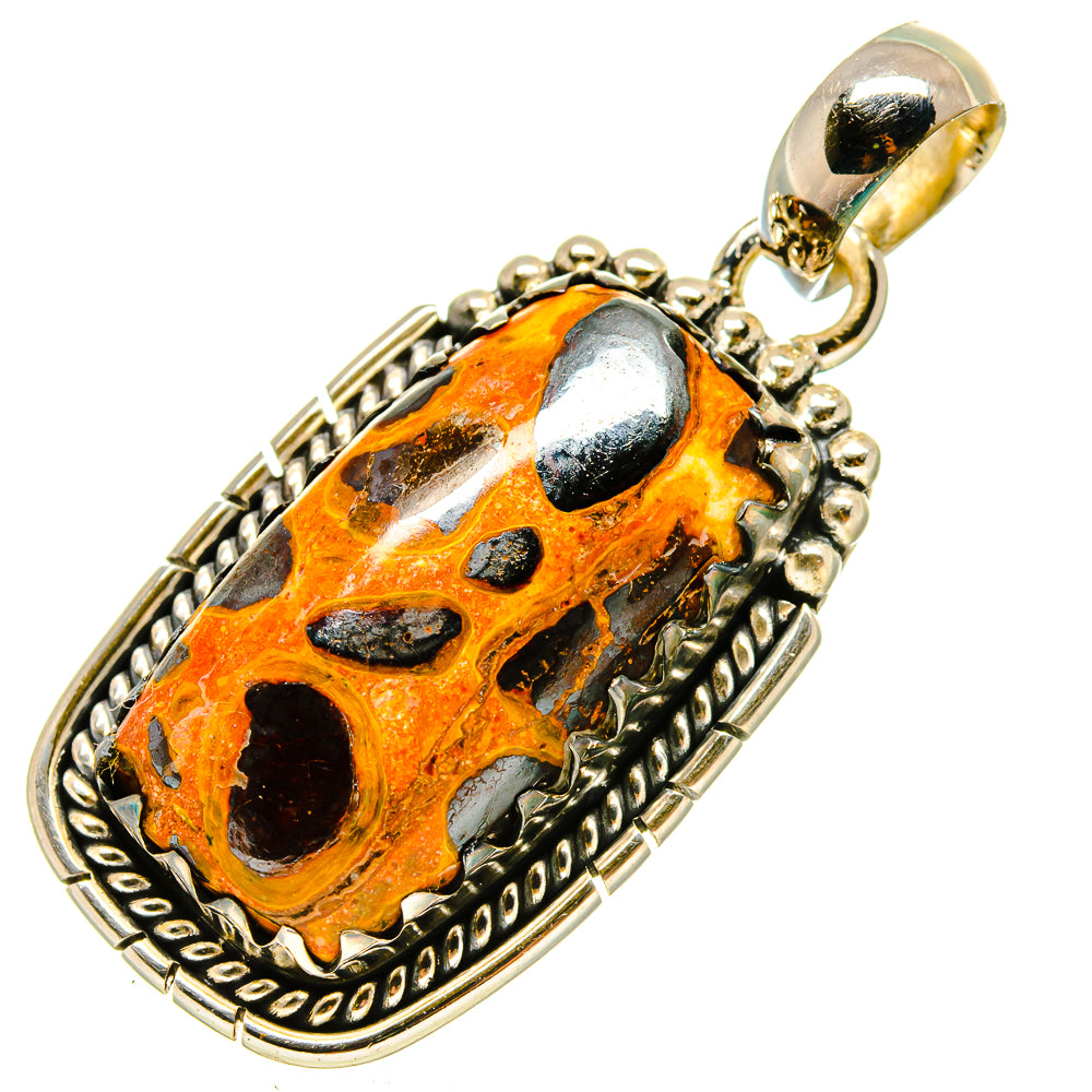 Bauxite Pendants handcrafted by Ana Silver Co - PD756514