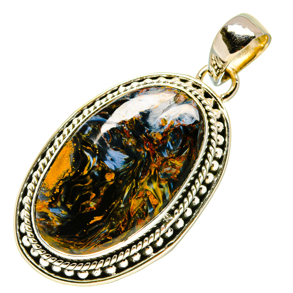 Pietersite Pendants handcrafted by Ana Silver Co - PD756520