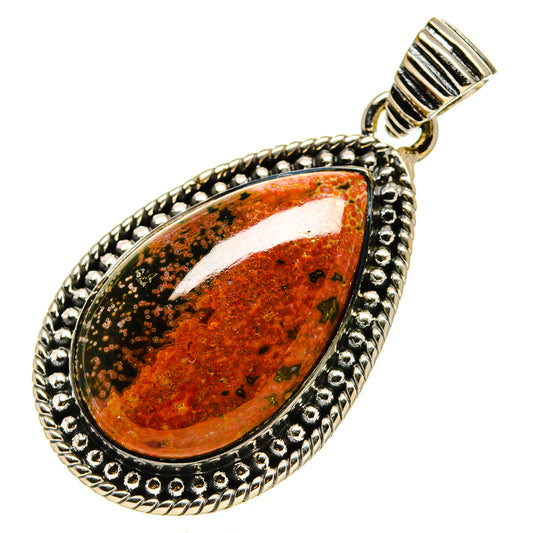 Bloodstone Pendants handcrafted by Ana Silver Co - PD756522