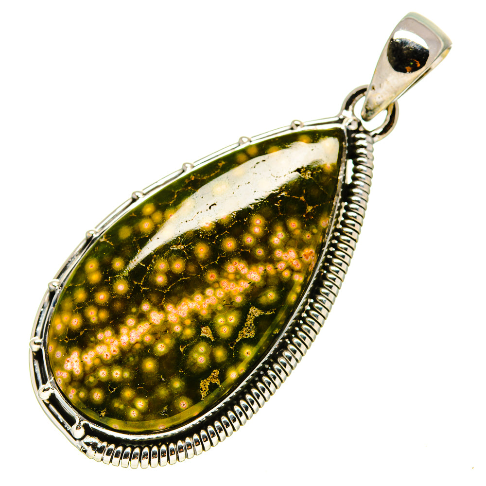 Ocean Jasper Pendants handcrafted by Ana Silver Co - PD756527
