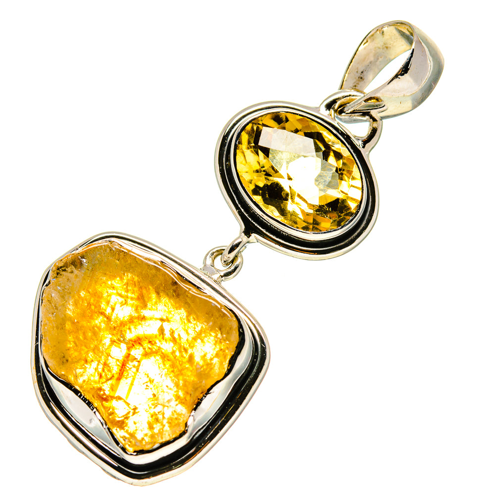 Citrine Pendants handcrafted by Ana Silver Co - PD756534