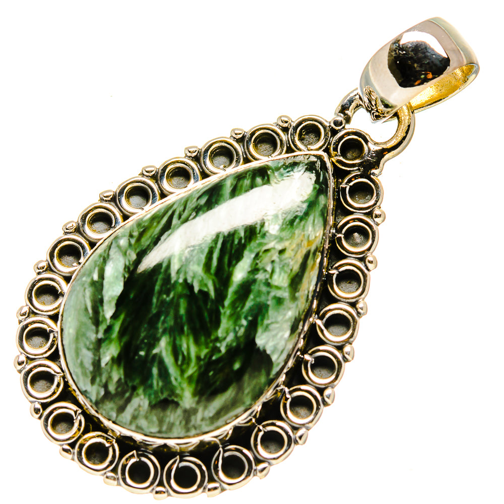 Seraphinite Pendants handcrafted by Ana Silver Co - PD756552
