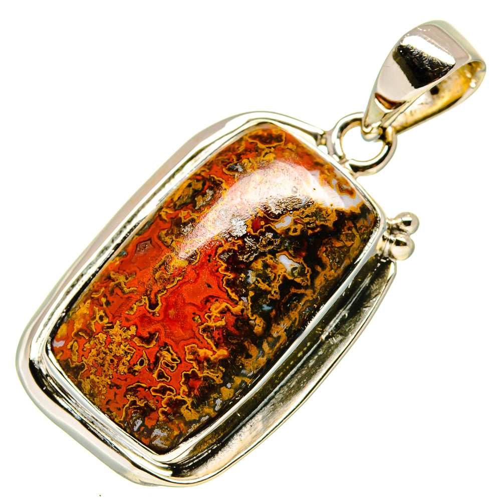 Moroccan Agate Pendants handcrafted by Ana Silver Co - PD756555