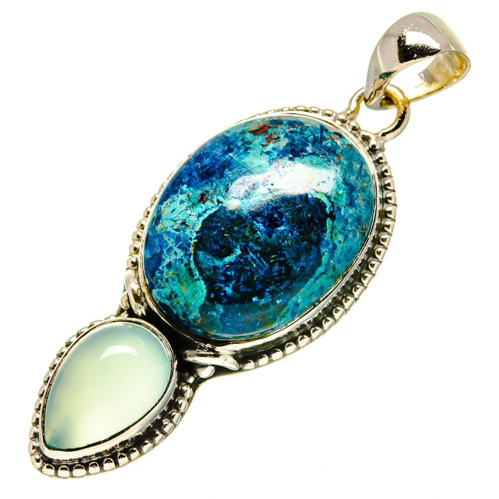 Chrysocolla Pendants handcrafted by Ana Silver Co - PD756563