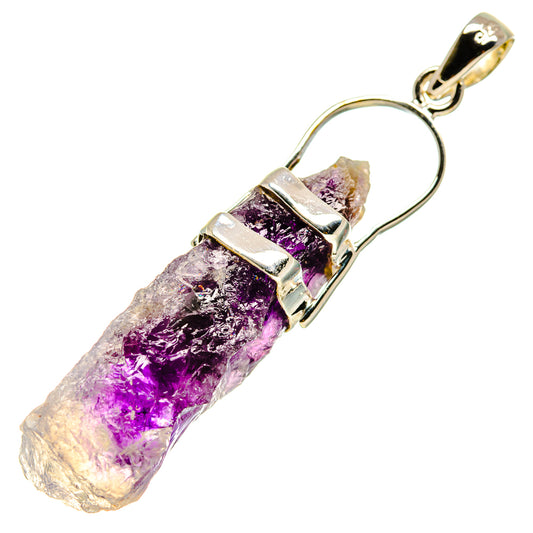 Amethyst Crystal Pendants handcrafted by Ana Silver Co - PD756569