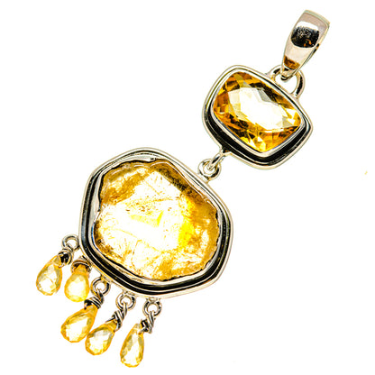 Citrine Pendants handcrafted by Ana Silver Co - PD756571
