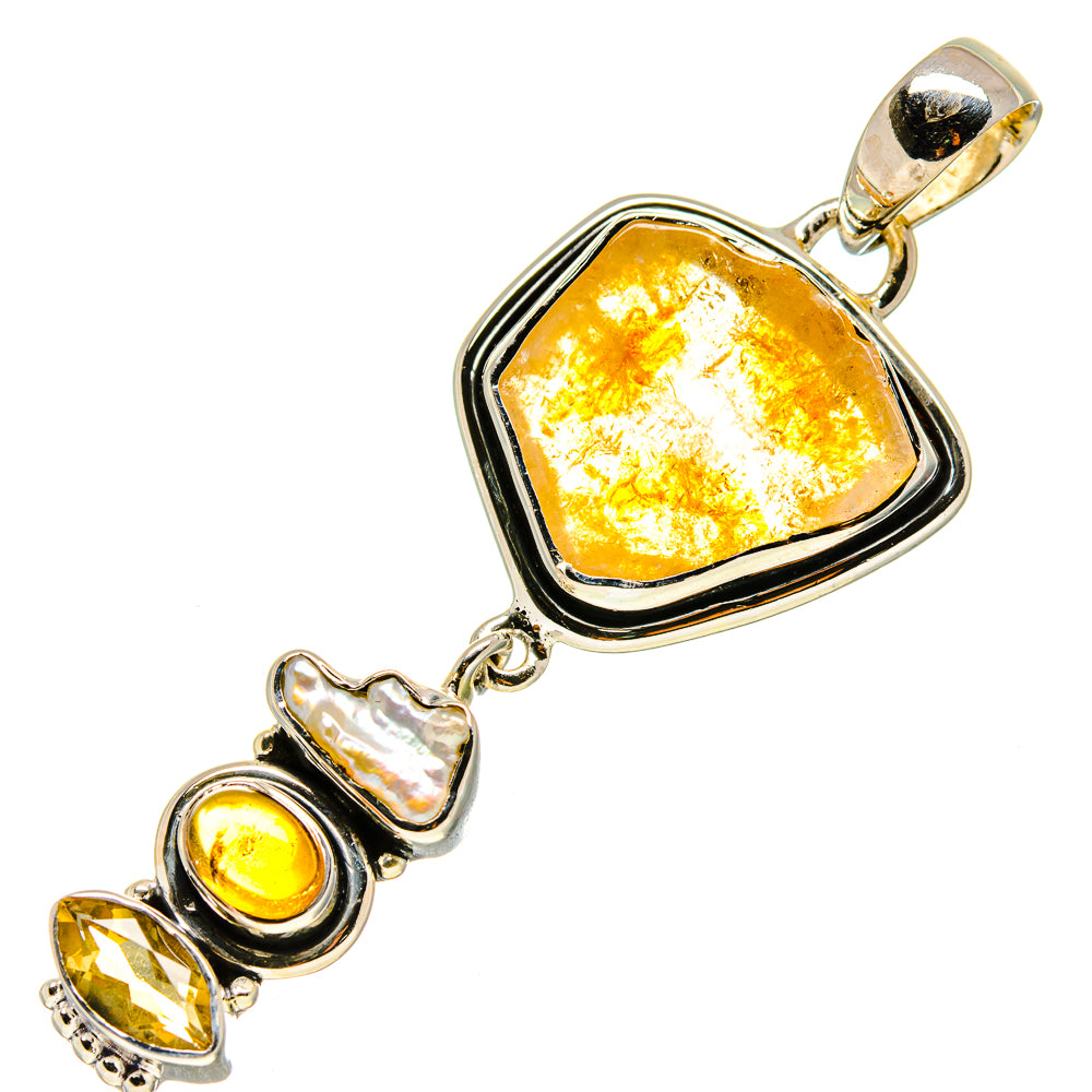 Citrine Pendants handcrafted by Ana Silver Co - PD756578