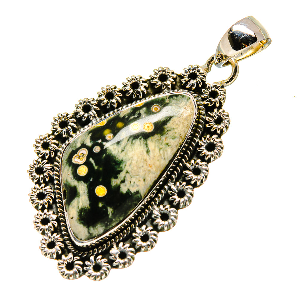 Ocean Jasper Pendants handcrafted by Ana Silver Co - PD756587