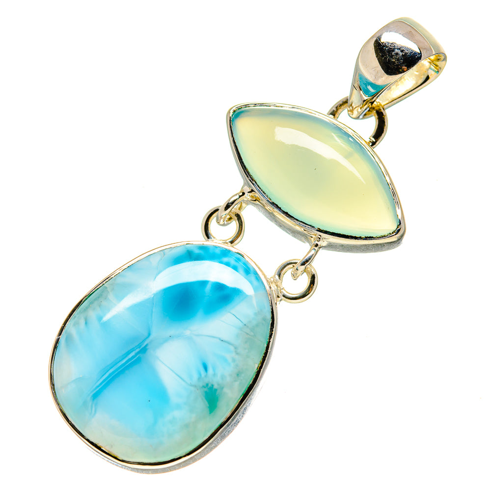 Larimar Pendants handcrafted by Ana Silver Co - PD756594